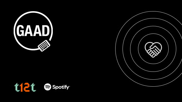 T12T och Spotify anordnar ett GAAD-event i Stockholm